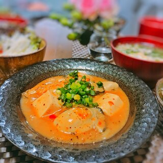 牡蠣入り♡麻婆豆腐